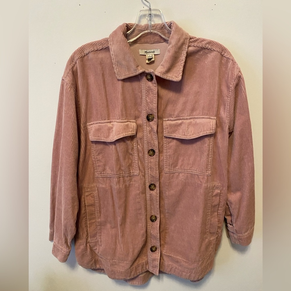 Pink Madewell Shirt-Jacket